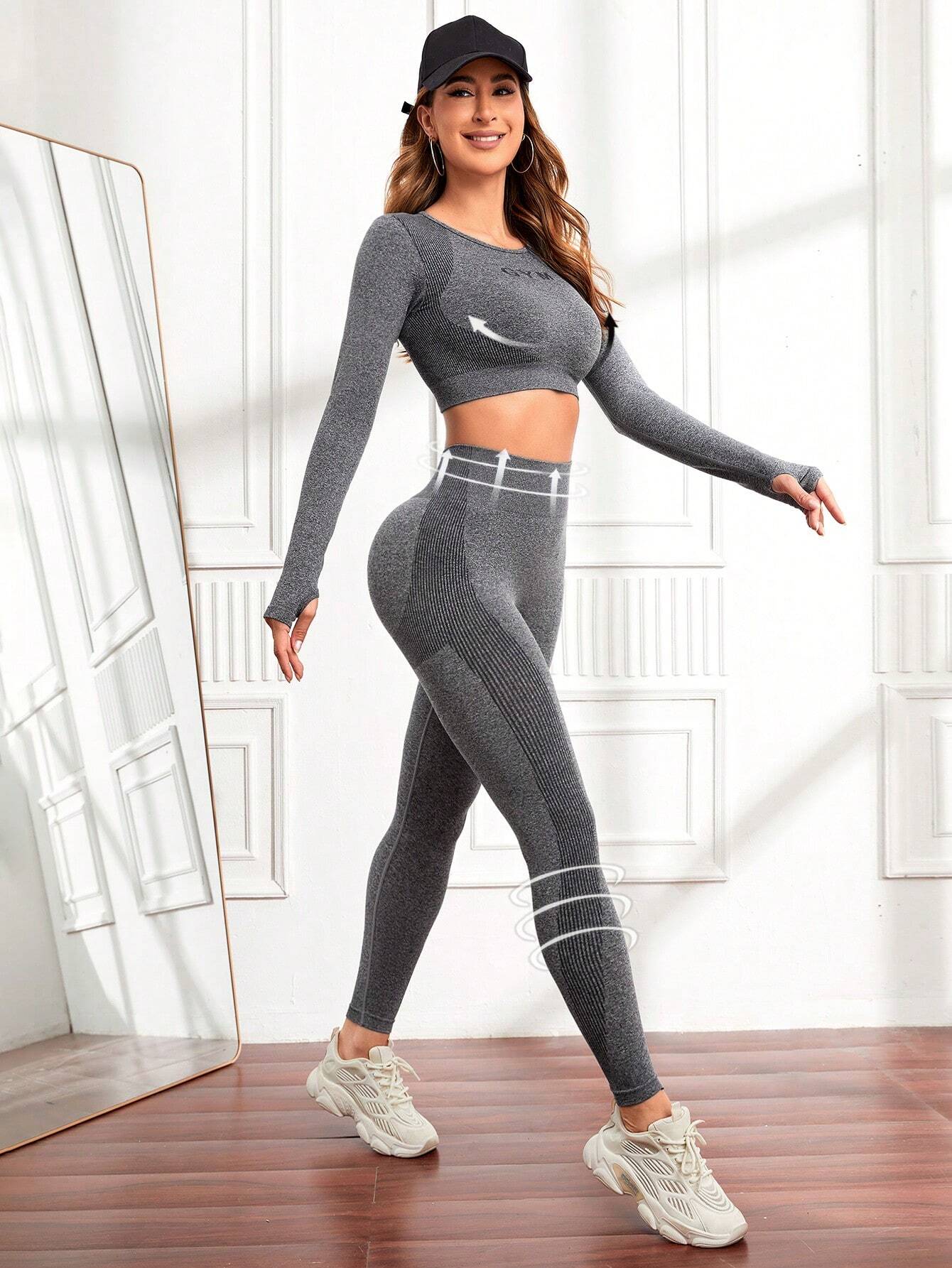 SiluetaFit™ – Leggins + Croptop Reductor